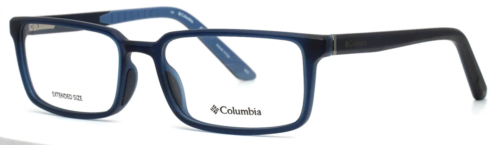 COLUMBIA C8023 418 Matte Navy Mens Rectangle Full Rim Eyeglasses 56-18-145 B:32