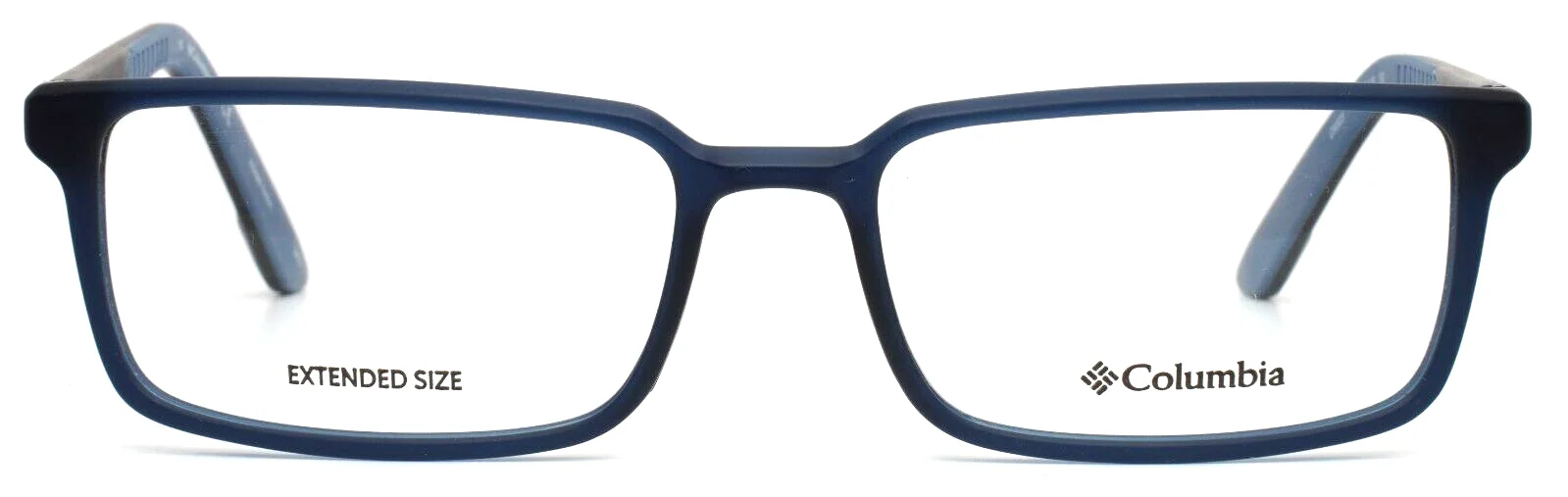 COLUMBIA C8023 418 Matte Navy Mens Rectangle Full Rim Eyeglasses 56-18-145 B:32 2