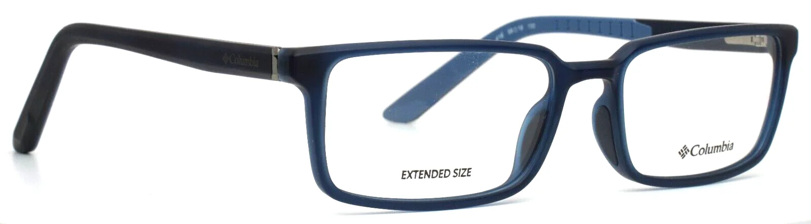 COLUMBIA C8023 418 Matte Navy Mens Rectangle Full Rim Eyeglasses 56-18-145 B:32 3