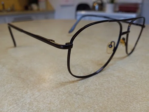 Jubilee Eyeglasses Frames 5860 Metal Brown 56-18-145 NEW 4