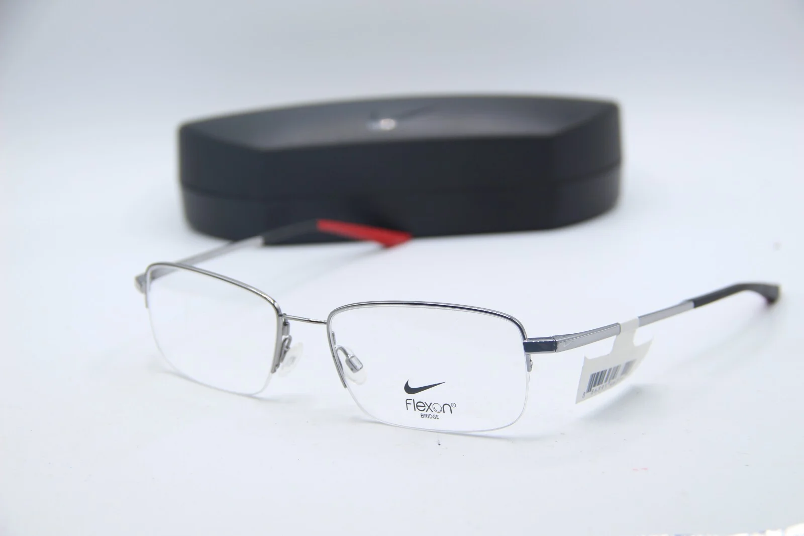 McLaren Eyeglasses Rimless Gunmetal Black MLSUPO2305 56 18 145P 3