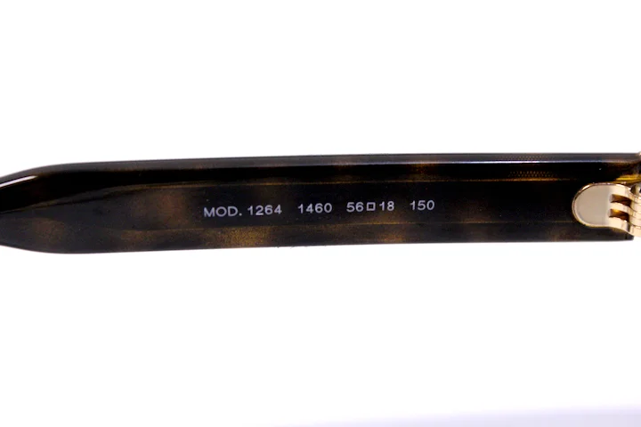 NEW VERSACE MOD.1264 1460 EYEGLASSES MADE IN ITALY SIZE: 56 - 18 - 150 4