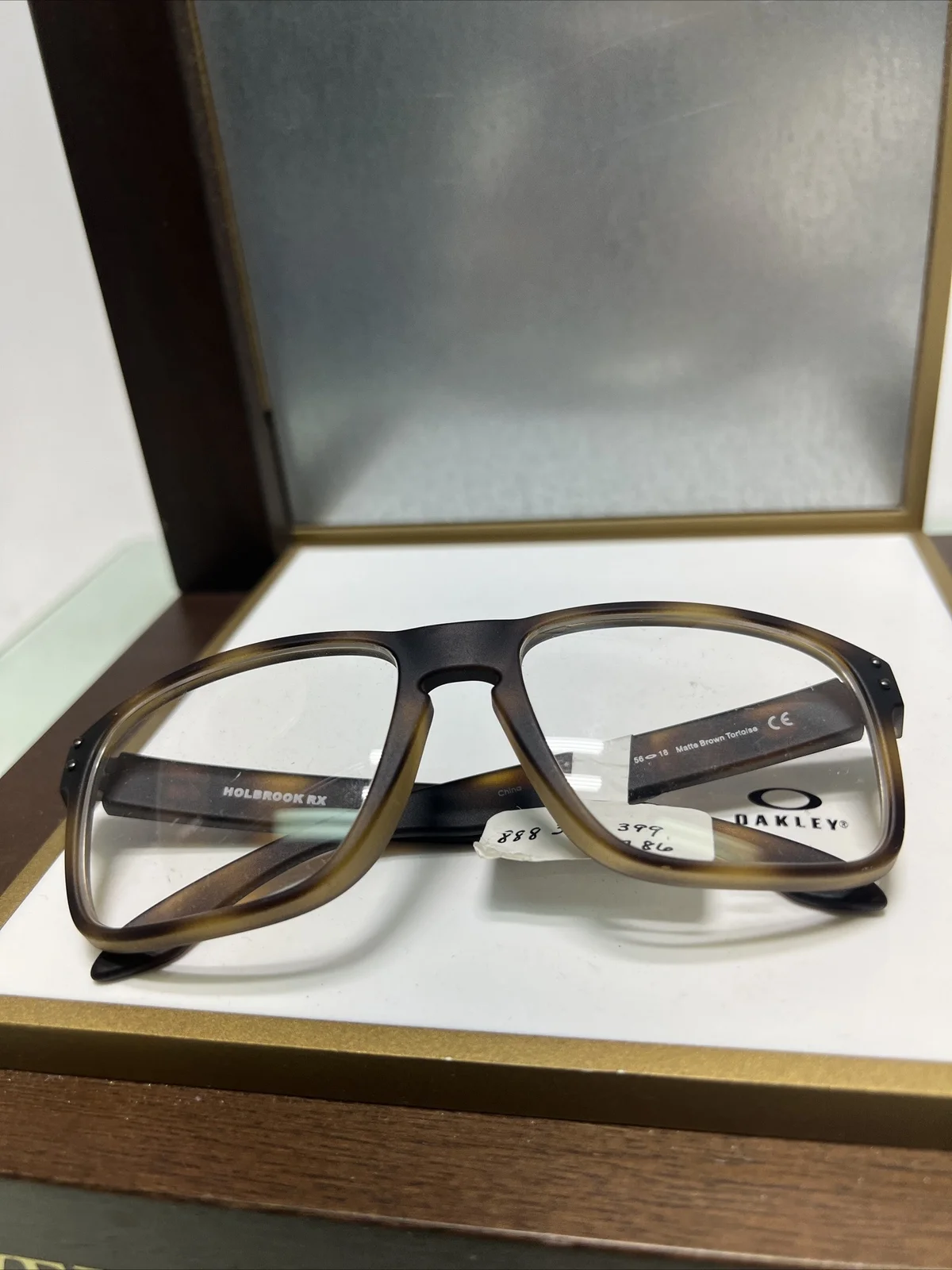 OAKLEY OX8156-0256 HOLBROOK Matte Brown Tortoise 56/18/137 Authentic Eyeglasses