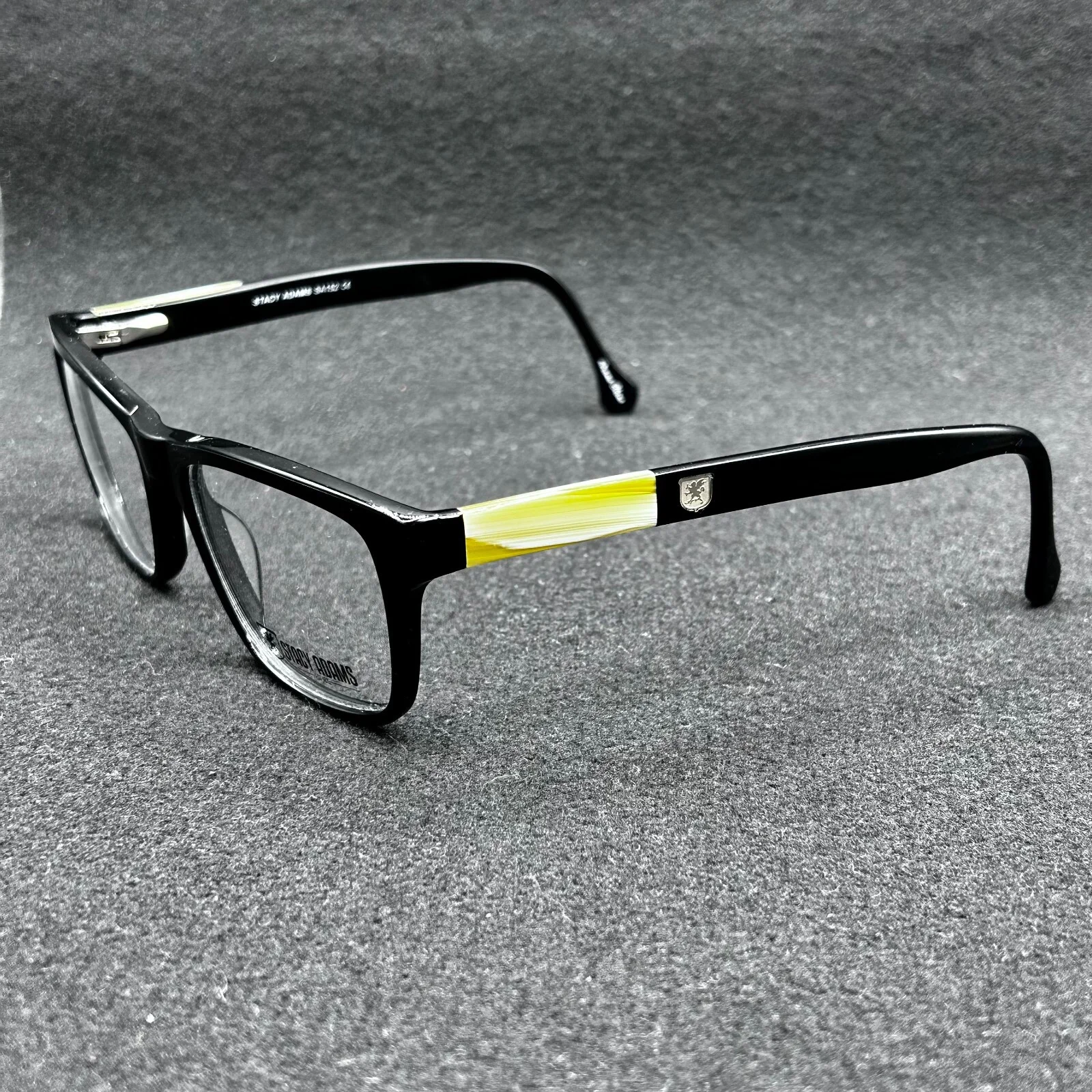 Stacy Adams SA152 Eyeglasses **FRAME ONLY** Black 56-18-155 NWOT