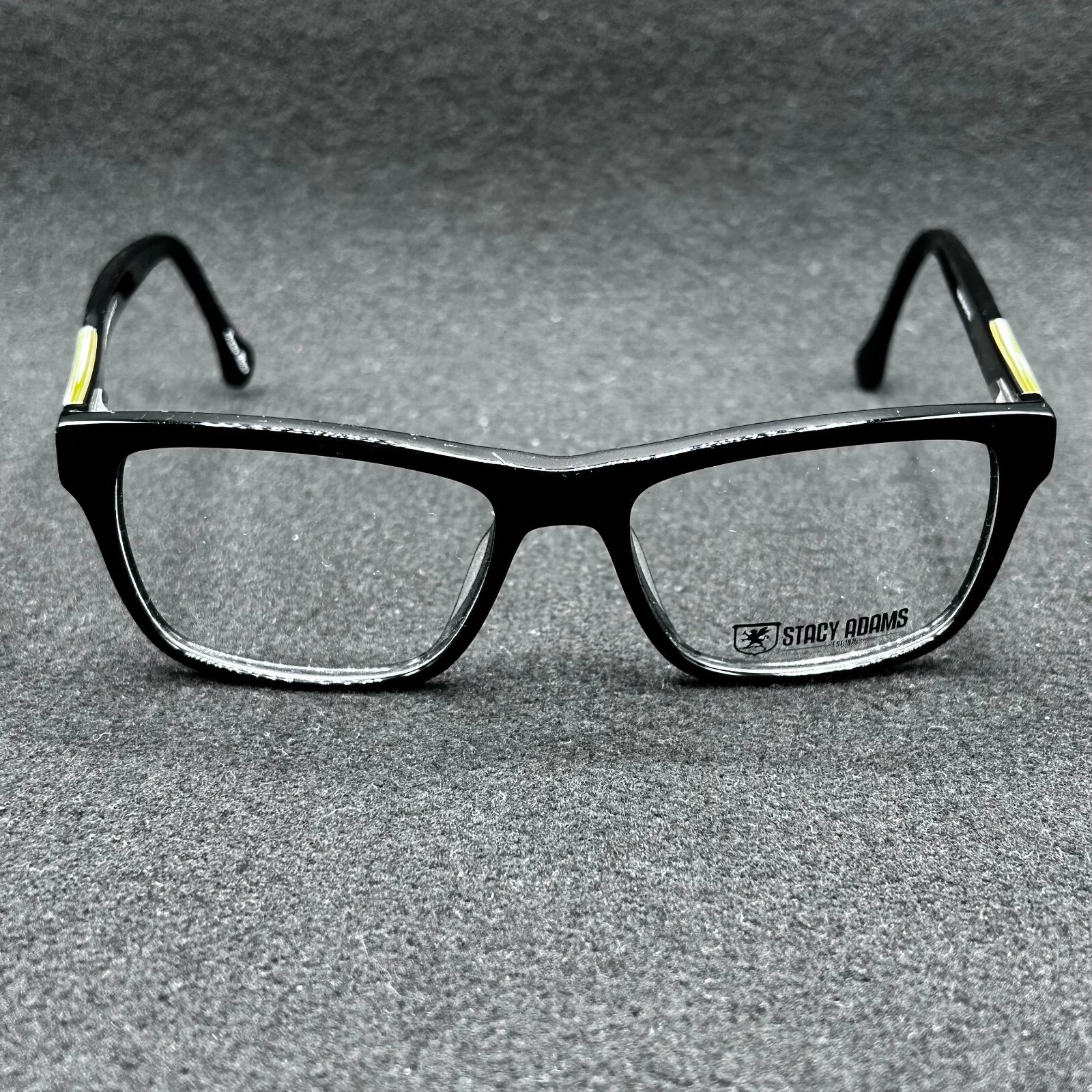 Stacy Adams SA152 Eyeglasses **FRAME ONLY** Black 56-18-155 NWOT 2